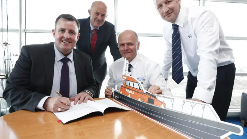 The new addition to Dublin Port’s fleet will play a vital role in meeting the operational needs of Ireland’s largest and busiest port Photo: Goodchild Marine Services