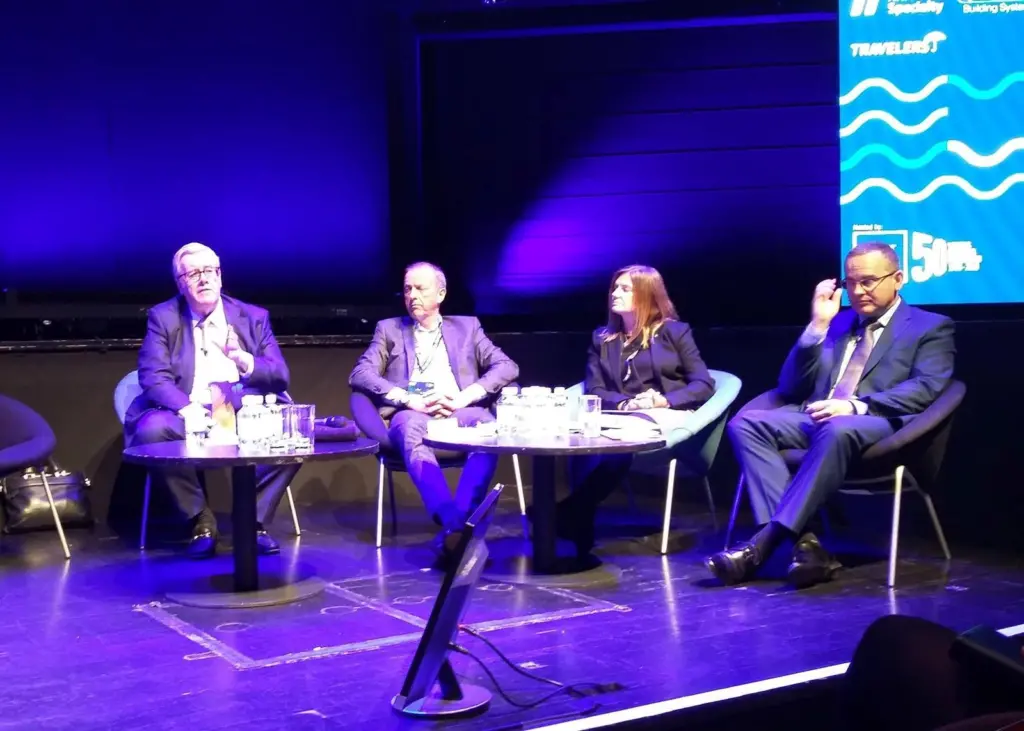 From left: John Allan, Martyn Boyers, Emma Leam and Tim Reardon