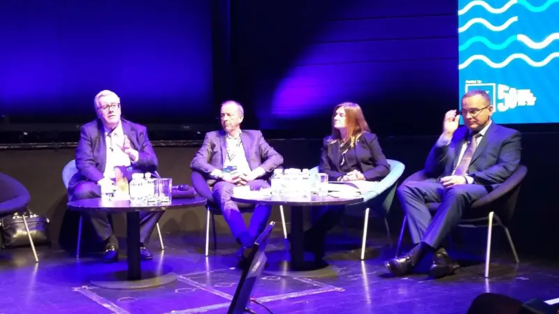 From left: John Allan, Martyn Boyers, Emma Leam and Tim Reardon