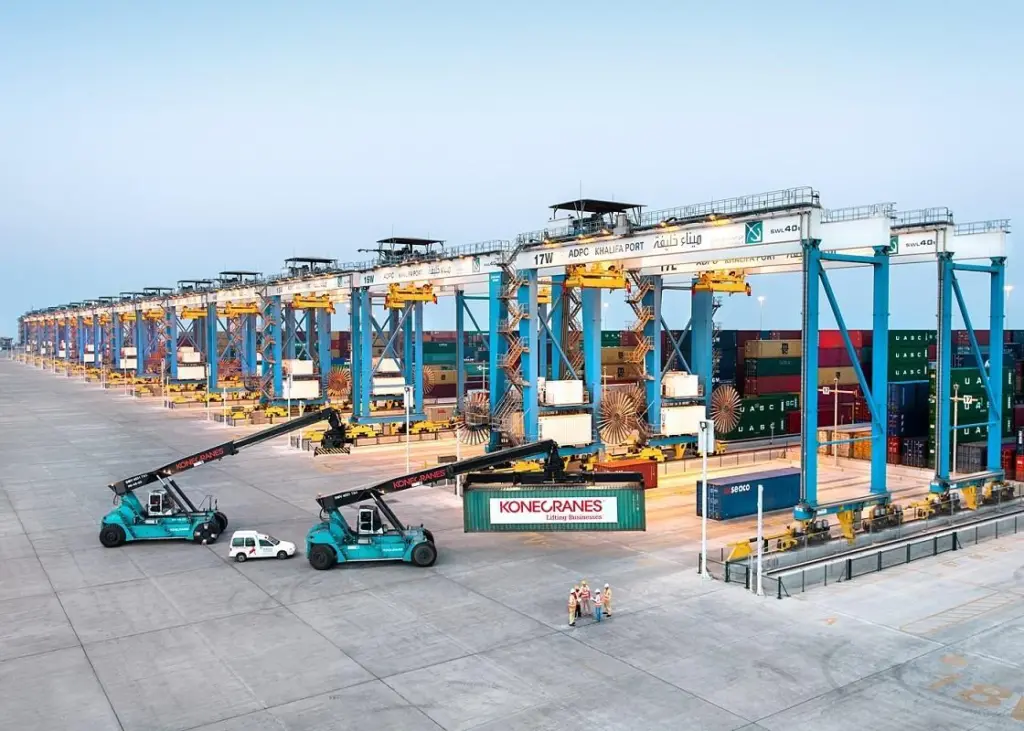 Konecranes will supply an automated stacking crane system for the second stage of the building of KPCT Photo: Konecranes