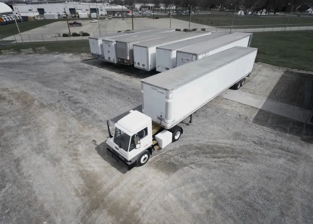 The Kalmar Ottawa T2E Electric Terminal Tractor features Kalmar's latest lithium-ion battery technology and a fully electric powertrain Photo: Kalmar