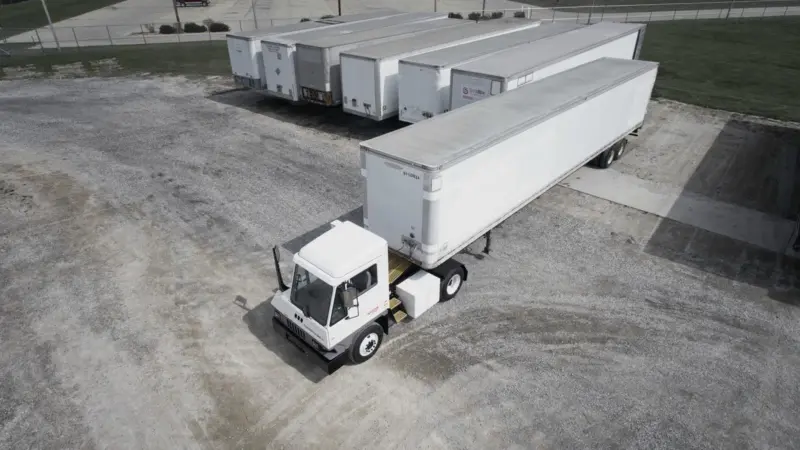 The Kalmar Ottawa T2E Electric Terminal Tractor features Kalmar's latest lithium-ion battery technology and a fully electric powertrain Photo: Kalmar
