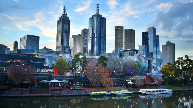 The latest year’s figures included data from the new Victoria International Container Terminal operation in Melbourne for the first time (image is of Melbourne) Photo: justalf/Pixabay/CC0 Creative Commons