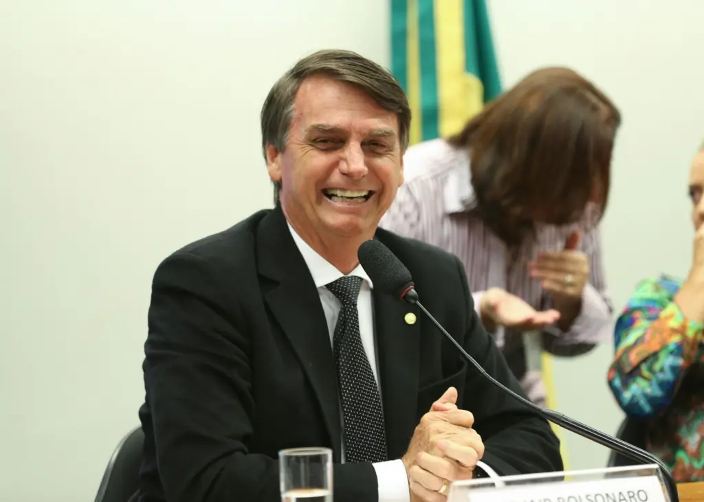 Jair Bolsonaro in 2016 Photo: Agência Brasil Fotografias/flickr/CC BY 2.0