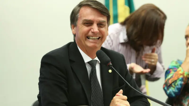 Jair Bolsonaro in 2016 Photo: Agência Brasil Fotografias/flickr/CC BY 2.0