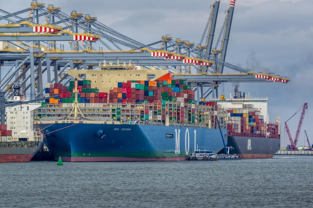 Mega ships and alliances bring benefits as well as challenges. Credit: Frans Berkelaar, CC BY-ND 2.0