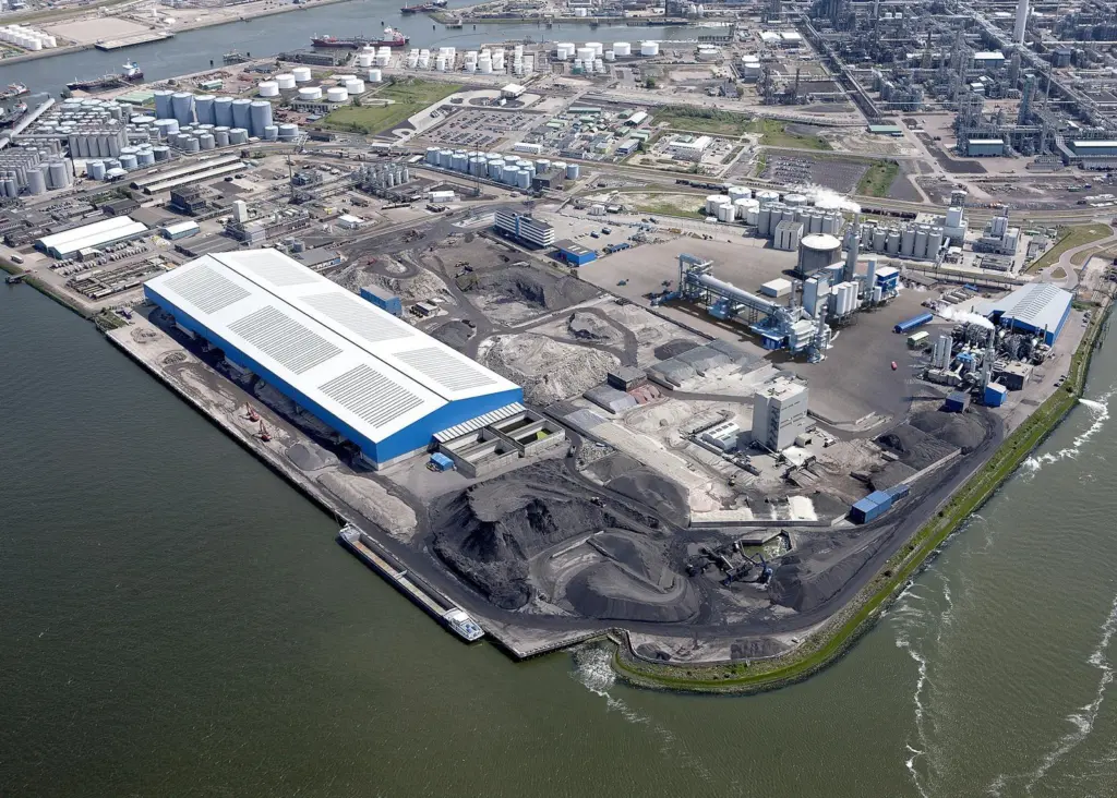 REKO’s site in the port of Rotterdam