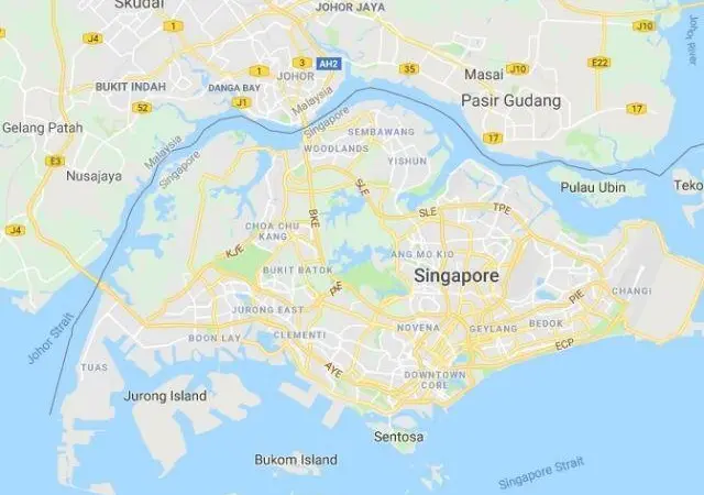 Malaysia and Singapore are at loggerheads over the boundaries of Malaysia's Johor Bahru Port Photo: Google Maps