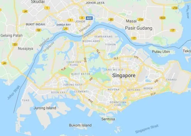 Malaysia and Singapore are at loggerheads over the boundaries of Malaysia's Johor Bahru Port Photo: Google Maps