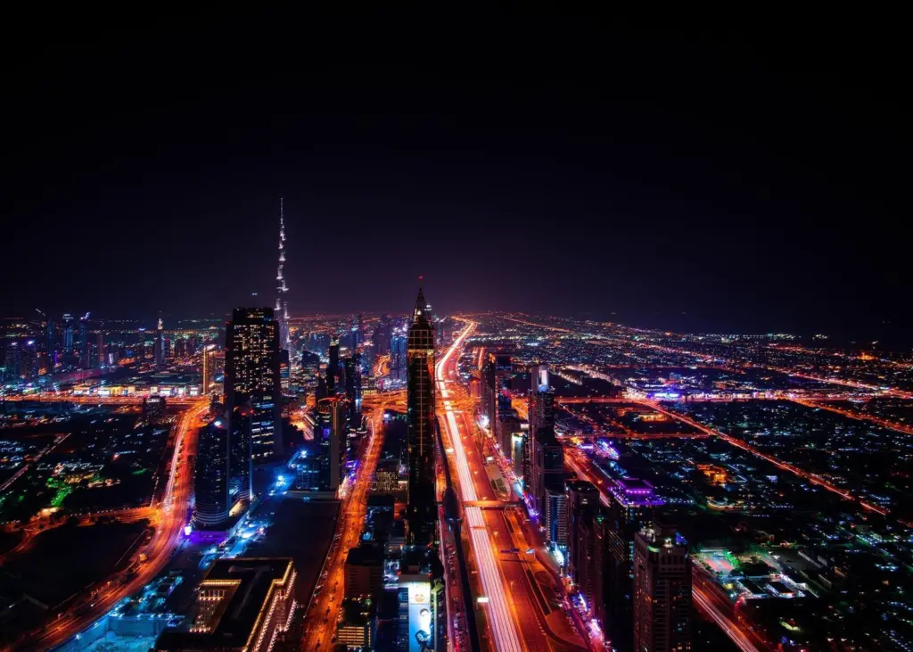 Khalifa Port is located halfway between Dubai (pictured) and Abu Dhabi Photo: bulletrain743/Pixabay/CC0 Creative Commons