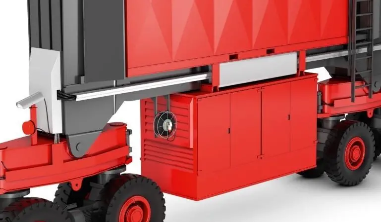 Konecranes hybrid RTG
