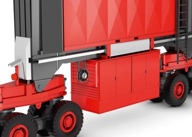 Konecranes hybrid RTG