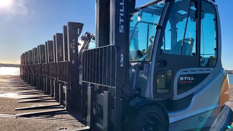 electric forklift trucks