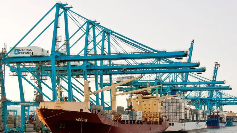 In a statement, the use of towing and mooring services by non-Spanish-registered companies was roundly condemned (image is of the Port of Algeciras in 2012) Photo: José Sáez/flickr/CC BY-SA 2.0