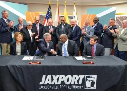 JAXPORT terminal ceremony