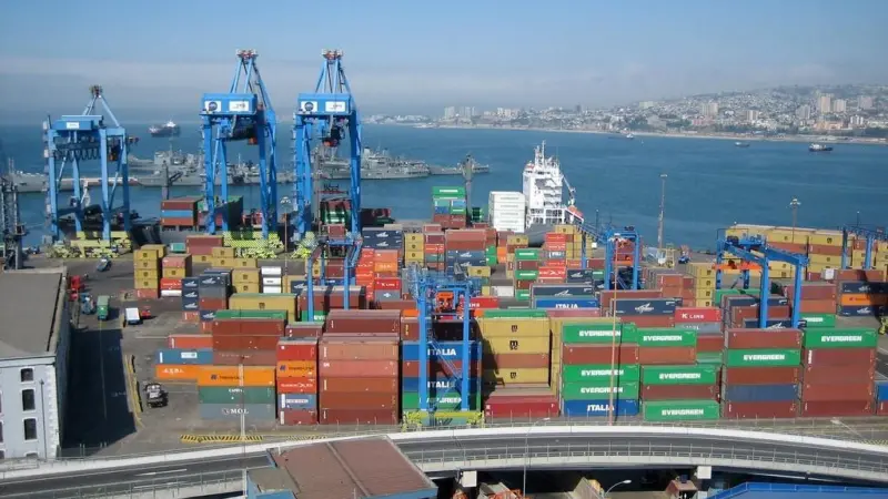 The Port of Valparaíso in 2008 Photo: Peretz Partensky/flickr/CC BY-SA 2.0