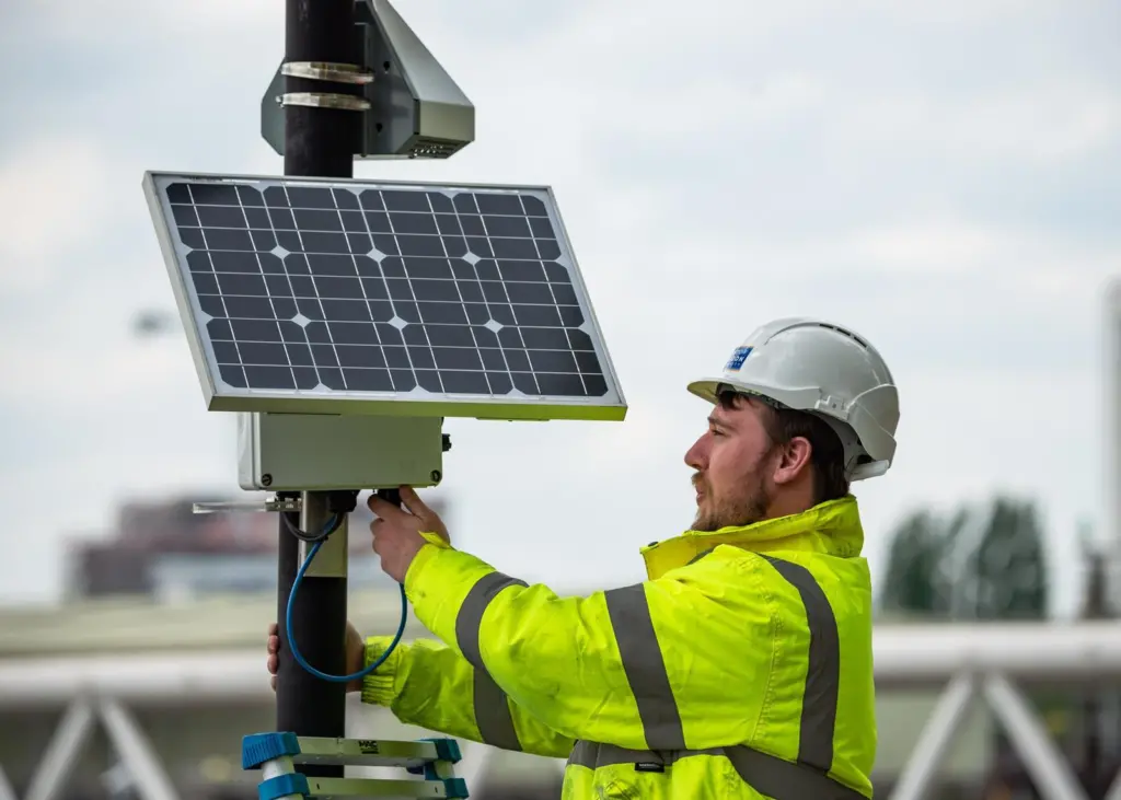 pollution monitoring station