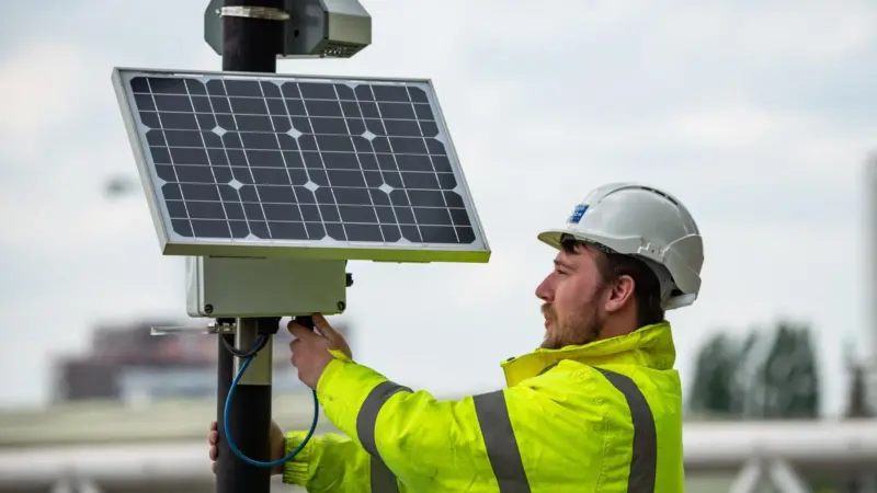 pollution monitoring station