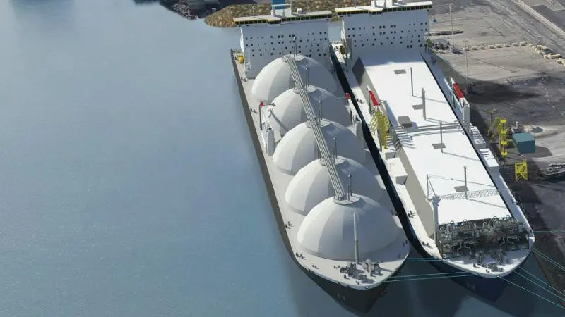 Port Kembla LNG import terminal
