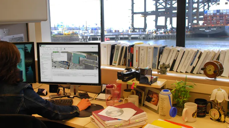 Every department within a port could benefit from GIS