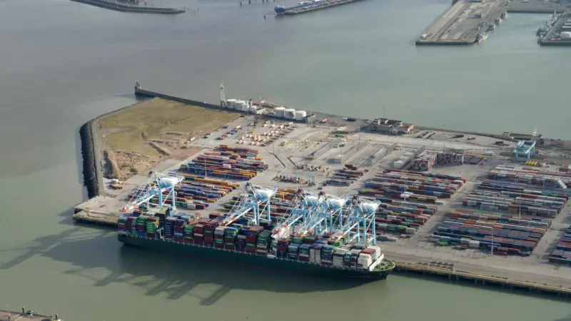 Zeebrugge is expecting a significant increase in containers this year. Credit: Henderyckx, Port of Zeebrugge