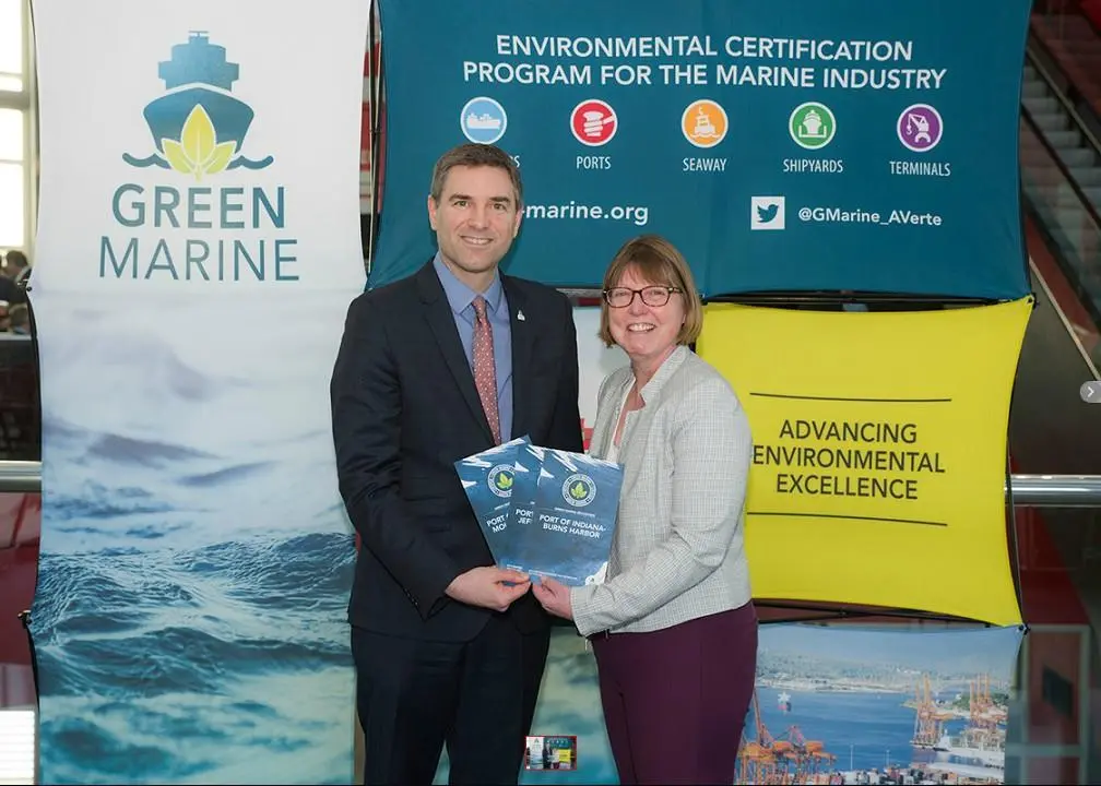 The Ports of Indiana has been awarded Green Marine certification Photo: Ports of Indiana