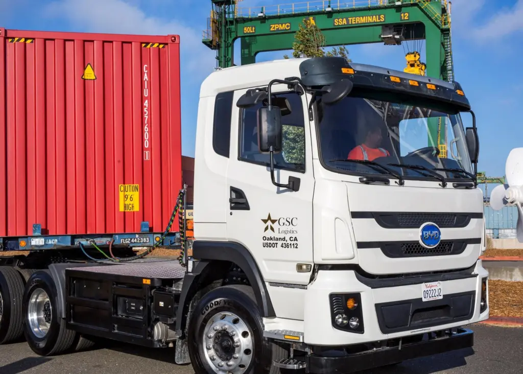 GSC Logistics truck