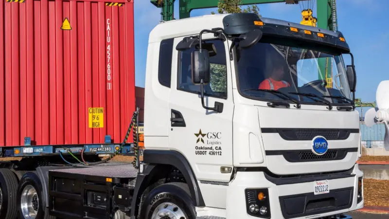 GSC Logistics truck