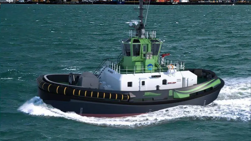 Damen electric tug