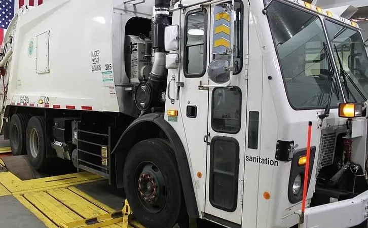 refuse truck