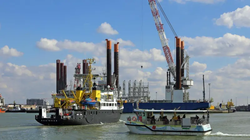 The Port of Oostende Photo: wikimedia