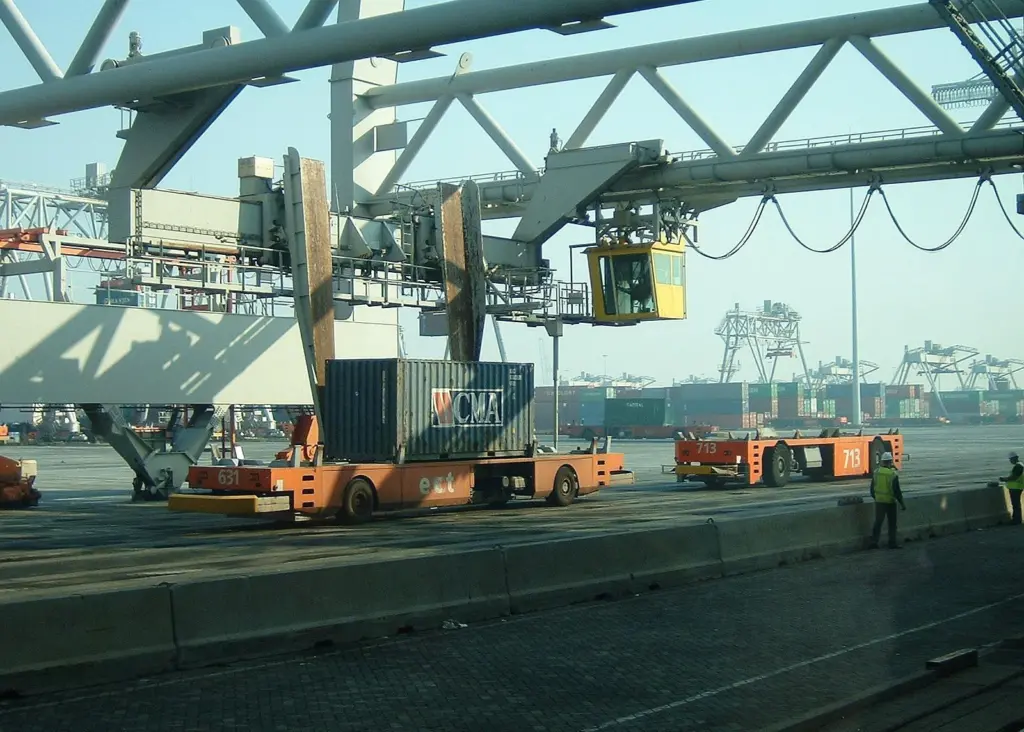 The Port of Rotterdam Photo: wikipedia