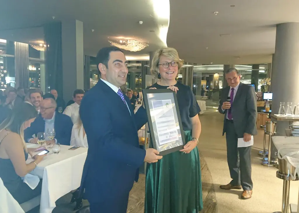 The Port of Baku receives its first PERS certificate at GreenPort Cruise and Congress 2019 Photo: Rebecca Jeffrey/Mercatormedia