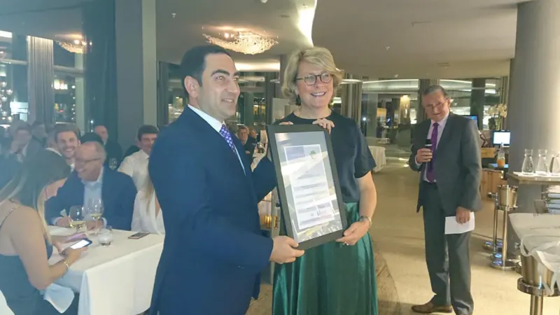 The Port of Baku receives its first PERS certificate at GreenPort Cruise and Congress 2019 Photo: Rebecca Jeffrey/Mercatormedia