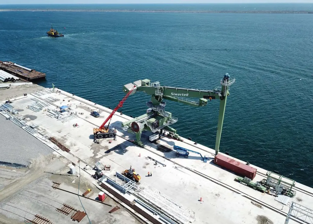 Siwertell ST 640-M unloader