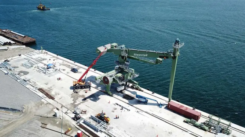 Siwertell ST 640-M unloader
