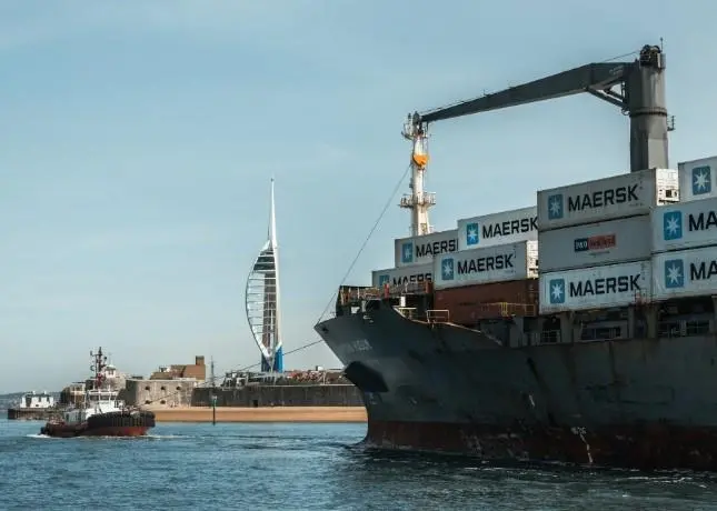 Maersk containers