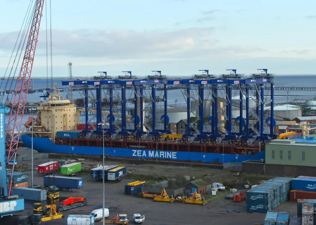 Kalmar RTG cranes