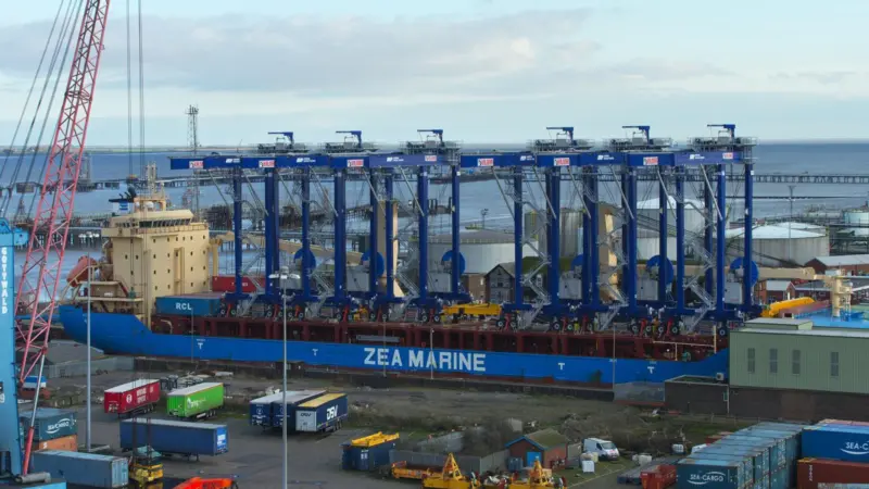 Kalmar RTG cranes