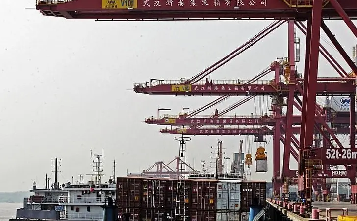 Wuhan new port