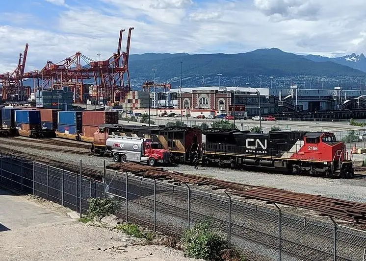 Rail at Vancouver