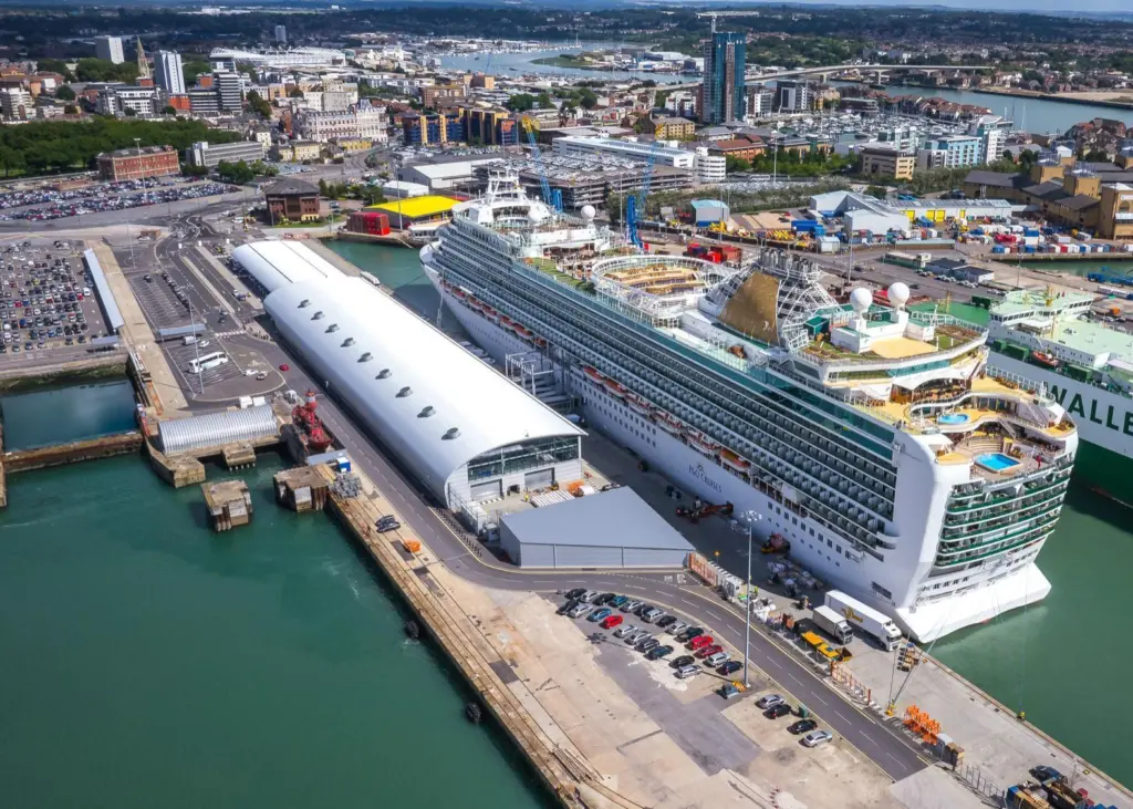ABP Southampton is on a mission to become the UK's first port to provide ship-to-ship- LNG bunkering and shore side power Photo: Cruise Southampton