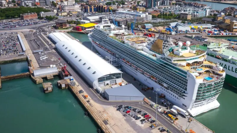 ABP Southampton is on a mission to become the UK's first port to provide ship-to-ship- LNG bunkering and shore side power Photo: Cruise Southampton