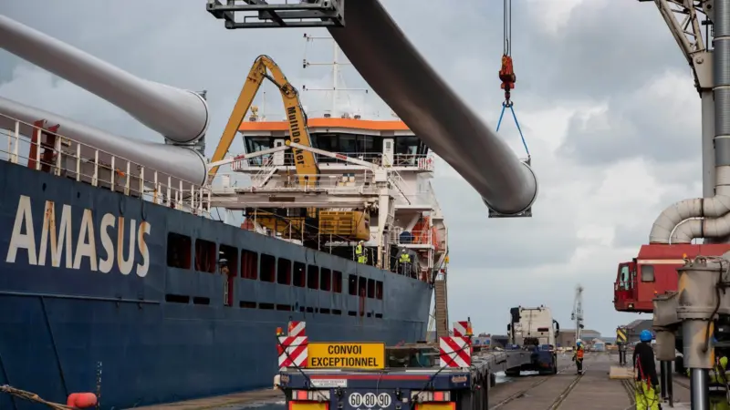 Enercon wind turbine blade