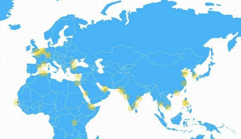 DP World locations