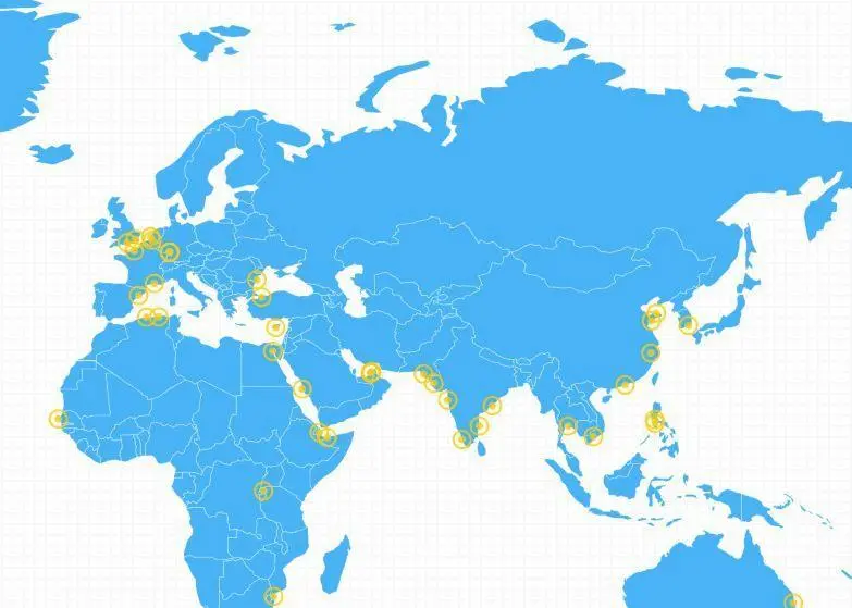 DP World locations