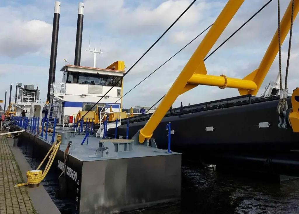 The ECSD 650 makes zero emissions dredging projects possible Photo: Damen