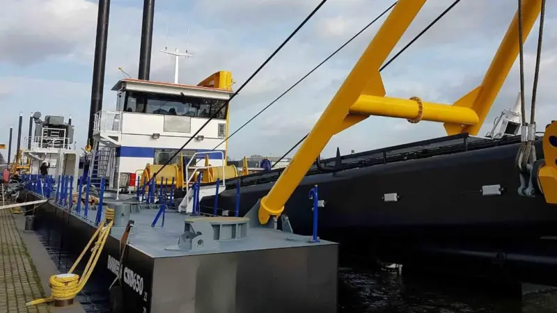 The ECSD 650 makes zero emissions dredging projects possible Photo: Damen