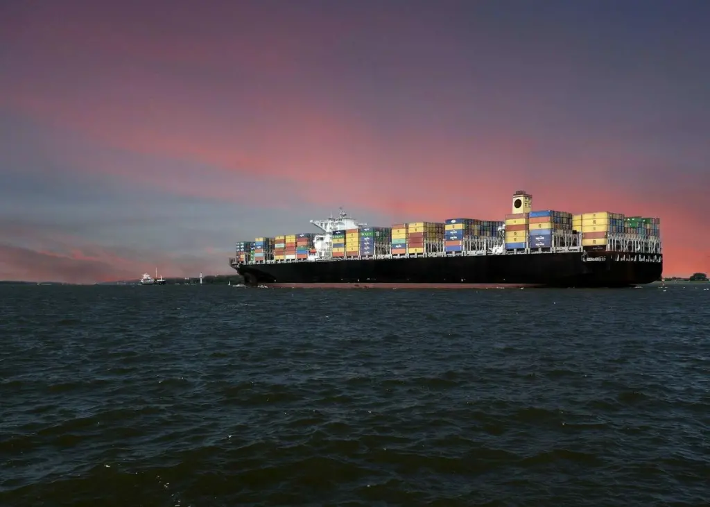 container ship