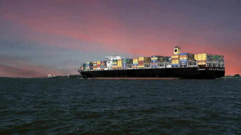 container ship